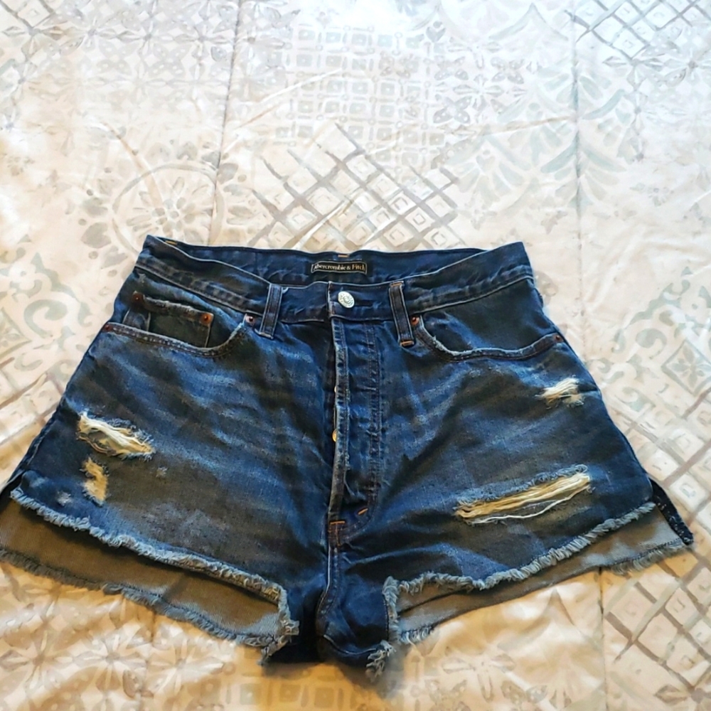 High rise mom short jeans